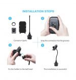 ⁦حامل موبايل مرن متحرك يركب مكان حامل الأكواب في السيارة - B6⁩ - الصورة ⁦5⁩