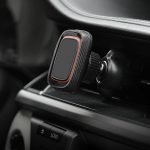 Car Magnet holder installed on the air conditioning slot compatible with all Mobile - ZS-92 - Red - Image 3