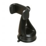 Mobile holder Auto Close For car installed in the glass or the dashboard for easy and safe talking and driving - JS-038 - Black