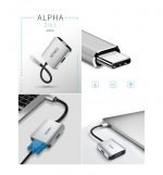 WiWU A20VH 2 in 1 Type-C to VGA & HDMI for MacBook - Image 2