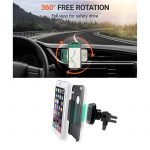 Car Magnet holder installed on the air conditioning slot compatible with all Mobile - ZS-92 - Red - Image 4