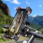 Mobile Holder for bikes 360 degree high quality - JS-055 - Pink - Image 3