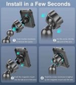 Car Cup Magnetic Holder for Mobile Phone -N12 - Image 6