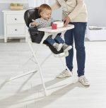Baby High Chair for children to eat and play - Black - Image 4