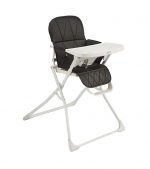 Baby High Chair for children to eat and play - Black