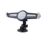 Mini iPad car holder installed in the Glass - S28 - Gray