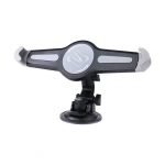 حامل ميني اي باد للسيارة يثبت في الزجاج الأمامي - S28 - رمادي