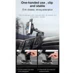 ⁦حامل موبايل للسيارة يغلق تلقائي متوافق مع جميع الأجهزة - N13⁩ - الصورة ⁦4⁩