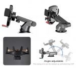 ⁦حامل موبايل للسيارة يغلق تلقائي متوافق مع جميع الأجهزة - N13⁩ - الصورة ⁦6⁩