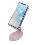 ⁦حامل مكتبي للموبايل قابل للطي متوافق مع جميع الأجهزة - B2 - زهري⁩ - الصورة ⁦6⁩