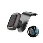 Car Magnet holder installed on the air conditioning slot compatible with all Mobile - ZS-94 - Red