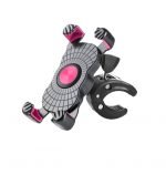 Mobile Holder for bikes 360 degree high quality - JS-055 - Pink