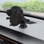 ⁦حامل موبايل للسيارة  يغلق تلقائي للتحدث و السواقه بسهوله و أمان - ML-61⁩ - الصورة ⁦2⁩