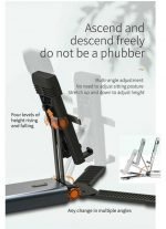 Desktop Foldable Stand For Mobile - White - Image 3