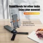 Desktop Foldable Stand For Mobile - White - Image 4