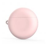 Protective Silicone For Huawei Freebuds3 Case with hook Soft Pink Color - Image 6
