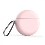 Protective Silicone For Huawei Freebuds3 Case with hook Soft Pink Color - Image 3