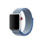 Bracelet Nylon 38mm For Apple Watch Marine Tahoe Blue  Color - Image 3