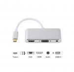 ⁦محول من يو اس بي سي الي فيجا / اتش دي ام اي / صوت 3 في 1⁩ - الصورة ⁦4⁩