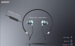 AKEKIO Bluetooth Earphone With HD Mic Cancelling Noise - AKY01 - Gray - Image 6