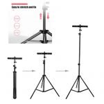 Tripod Stand and Ring Light Round Stand for Live Broadcasting and Professional Photography Adjustable 360 ​​Degree Rotation with 3 Mobile Stands and Mic - UN-700 - Image 6