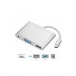 Type-C To HDMI / VGA / Audio Adapter Converter