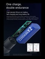 Portable cordless vacuum cleaner with led light for car & home working rechargeable - V6 - Image 7