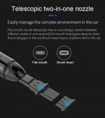 Portable cordless vacuum cleaner with led light for car & home working rechargeable - V6 - Image 12