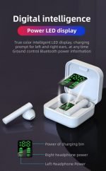 Air6 Plus Earphone Wireless Bluetooth Charging Via USB & Solar Energy for IPhone & Andriod - Image 7