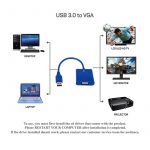 USB to VGA Adapter - Blue - Image 4