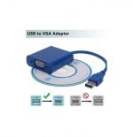 USB to VGA Adapter - Blue - Image 6