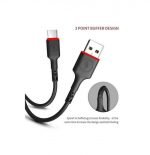 ⁦كابل شحن ومزامنه AKEKIO متوافق مع كافة الاجهزة ذات مدخل يو اس بي سي  بطول 1 متر - UC04⁩ - الصورة ⁦4⁩