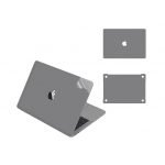 Mac Guard Full body Protector Sticker Anti Scratch For MacBook Air 13 inch A1932 / A2179 / A2337 - Gray