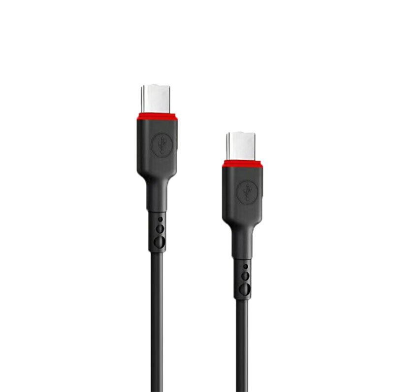 fgjgc (5) AKEKIO Type-C to Type-C Data Cable & Fast Charging 1m - UC20 - Image 1