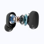 E6S Earphone Bluetooth for IPhone & Andriod - Black - Image 2
