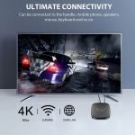 Android Smart TV Box X88ProT 2GB / 16GB Android 10 Ultra 4K WiFi – LAN – Bluetooth – USB – HDMI – Card Slot - Image 3