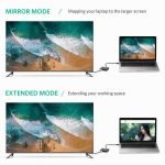 USB-C to HDMI 4K VGA Adapter, USB 3.1 Type-C to VGA HDMI Video Converter Adaptor - Gray - Image 5