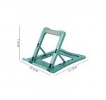 ⁦حامل مكتبي للموبايل قابل للطي متوافق مع جميع الأجهزة - K325 - أخضر⁩ - الصورة ⁦2⁩