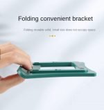 ⁦حامل مكتبي للموبايل قابل للطي متوافق مع جميع الأجهزة - K325 - أخضر⁩ - الصورة ⁦3⁩