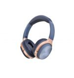 HZ-BT830 Wireless Bluetooth Headset - Microphone - FM Radio - Memory Card Slot - Foldable Compatible with mobile and computer - Gray & Gold