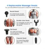 Massage Gun Deep Portable Muscle Deep Tissue Massage Gun with 6 Massage Heads, LCD Touch Screen - 20 Speed Ultra Quiet - Rechargeable - model-06 - Image 6