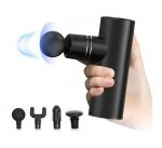 Mini Massage Gun Deep Portable Muscle Deep Tissue Massage Gun with 4 Massage Heads, Ultra Quiet - Rechargeable - model-04 - Image 2