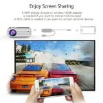 ⁦بروجكتور صغير بالألوان الكاملة 1080 بكسل - اندرويد - UB 10 Plus⁩ - الصورة ⁦7⁩