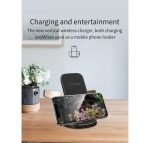 Wireless Charger Fast Charging Stand - OJD-29B - Black - Image 10