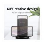 Wireless Charger Fast Charging Stand - OJD-29B - Black - Image 3