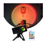 Sunset Projection Light 16 different color projector with remote control and sound sensor - Image 8