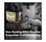 Protective Silicone AirPods Case with hook Rose Gold color - UN-309 - Image 8