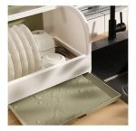 Dish Drainer With removable dish holder - MN07 - Dark Green - Image 3