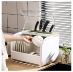 Dish Drainer With removable dish holder - MN07 - Dark Green - Image 5
