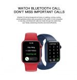 M16 Pluse Smart Watch 44MM - supports Arabic language - call and message alerts, compatible with Android and IOS, Black Color - Image 2
